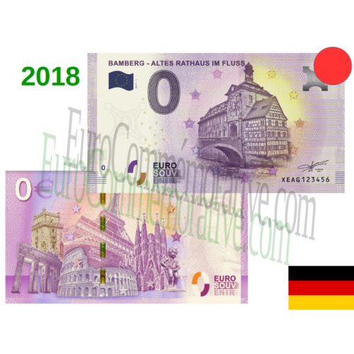 Bamberg Altes Rathaus im Fluss