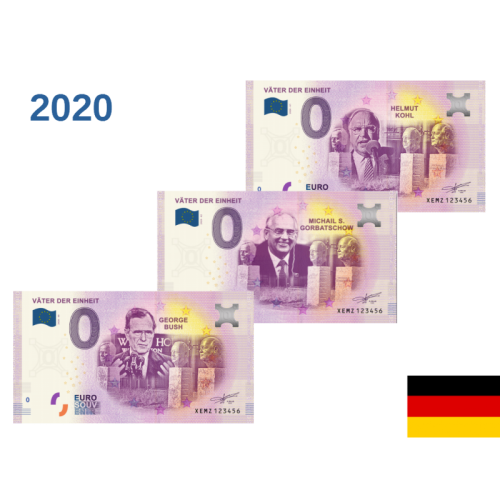 3 x Vater der Einheit