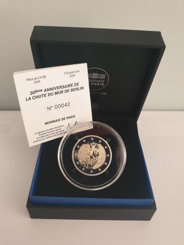 30 Ans Chute Mur Berlin BE Proof