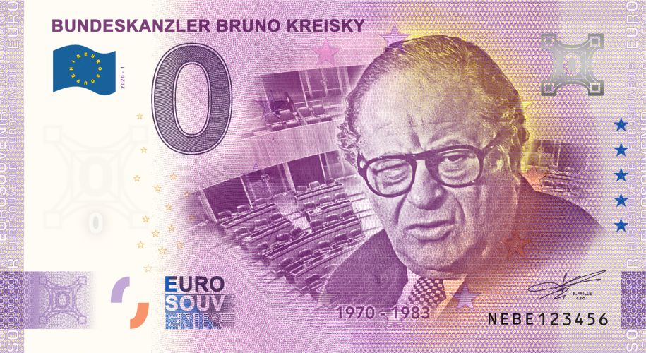 Bundeskanzler Bruno Kreisky - ANNIVERSARY