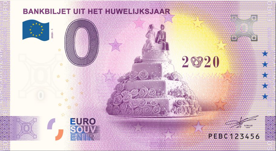 Bankbiljet Uit Het Huwelijksjaar