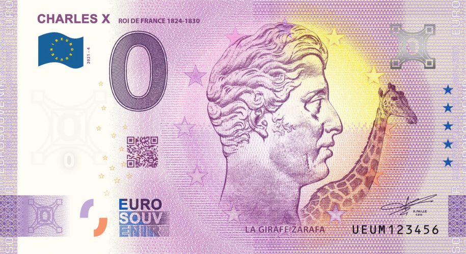 Roi de France - Charles X - ANNIVERSARY