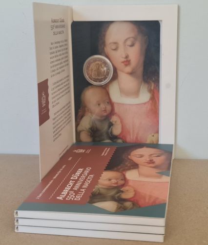 Coincard BU 2€ Euros Commémorative Saint-Marin 2021 Albrecht Durer