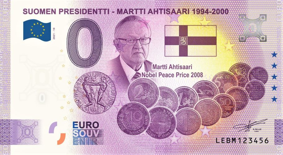 Presidentti - Martti Ahtisaari - ANNIVERSARY