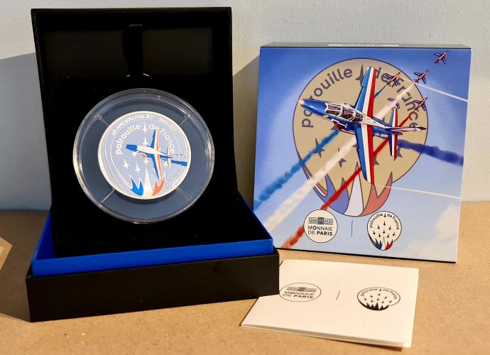 50€ Argent Alpha Jet Patrouille de France 2021