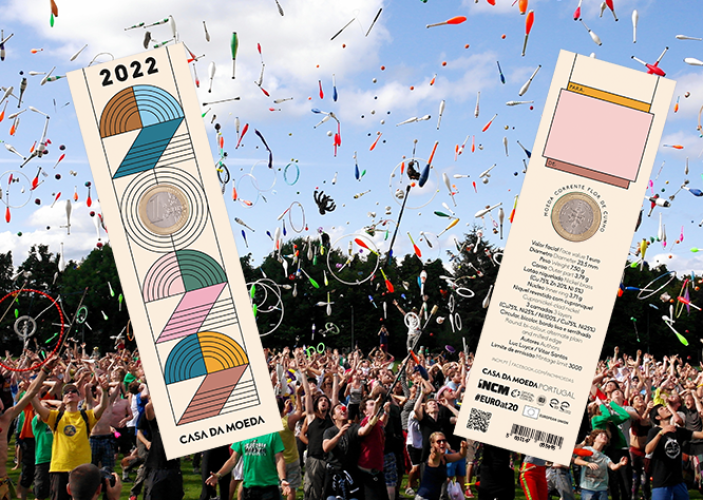 Coincard 1€ Portugal 2022
