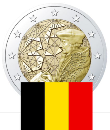 2€ Euros Commemorative Erasmus 2022 Belgique