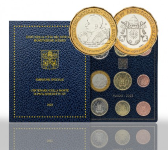 Coffret Bu 9 pièces Vatican 2022