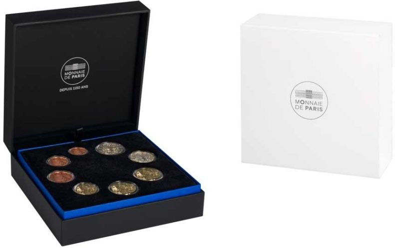 Coffret BE Euros France 2023