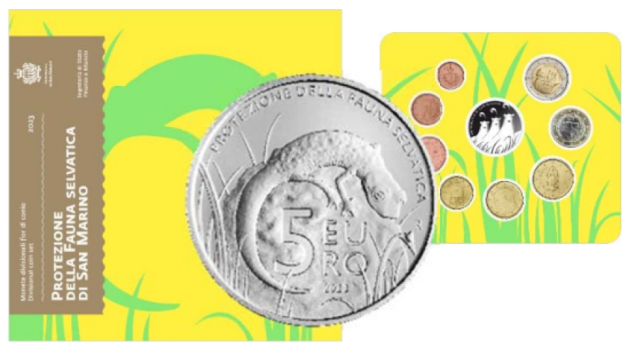 Coffret Bu Saint Marin 2023 - 9 pièces