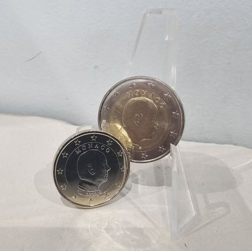 Lot 1 + 2€ Euros Nationale Monaco 2024 Albert II