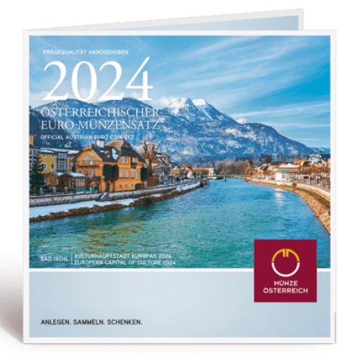 Serie Euros BU Autriche 2024 - 8 pièces 1 centime à 2€