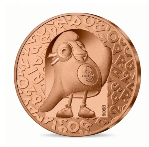 1/4€ Euros Quarter Monnaie de Paris 2024 Mascotte