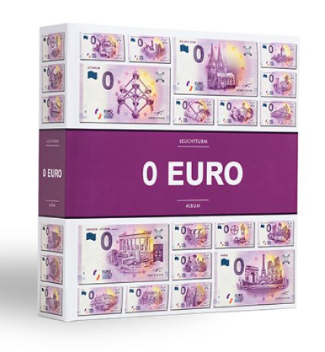 Album Leuchtturm pour 200 Billets Euro Souvenir