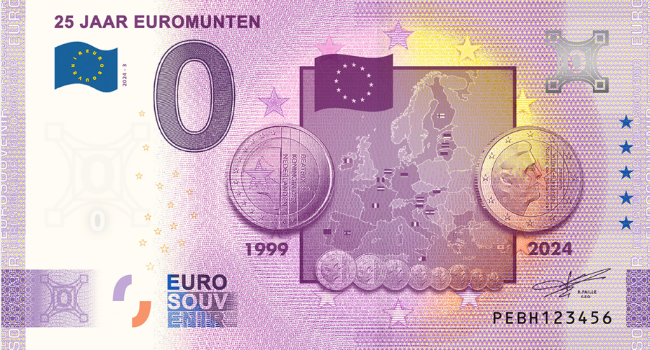 25 Jaar Euromunten