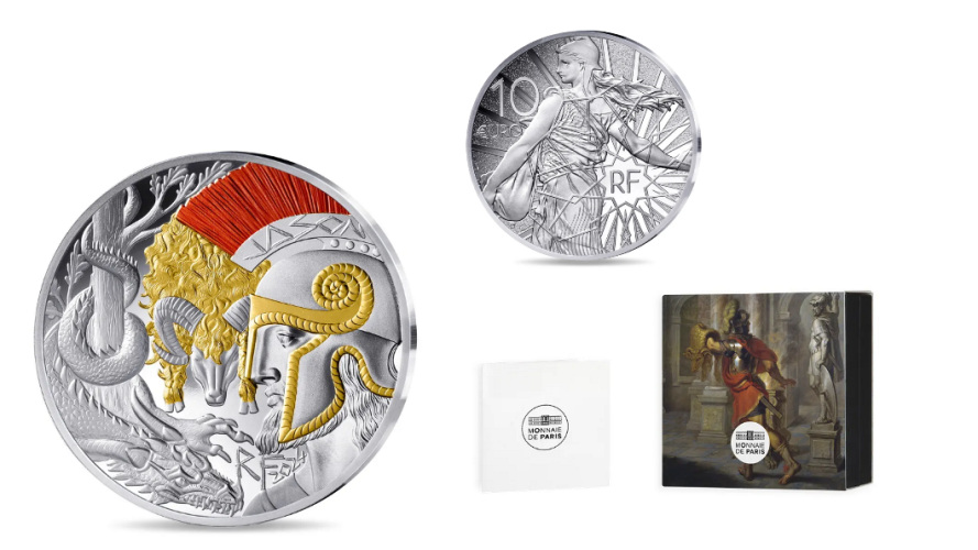 Coffret 10€ Euros Argent 999/1000 Les Mythes de l'Or - Toison d'Or 2024
