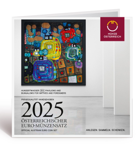 Serie Euro BU - 8 pièces Autriche 2025 - 3.88€