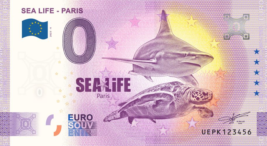 Sea Life Paris Requin + Tortue