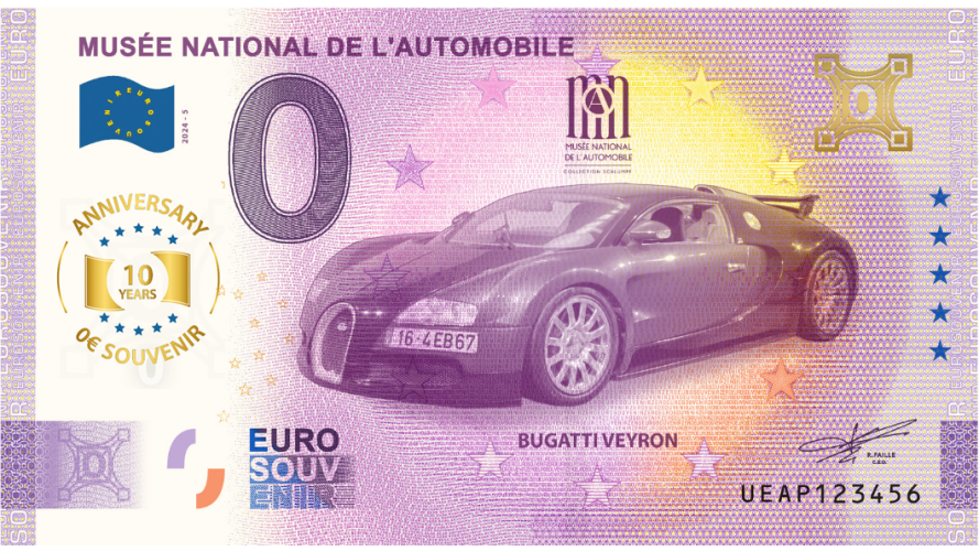 Musée Auto Bugatti Veyron - 10th ANNIVERSARY