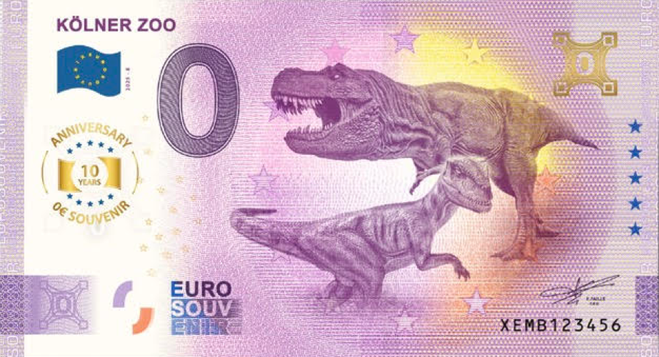 Kolner Zoo 8 - T Rex - 10th ANNIVERSARY