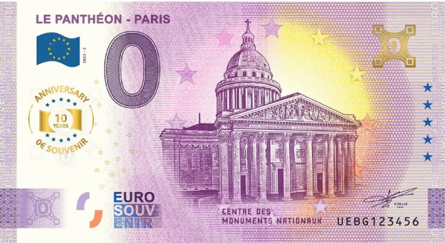 Panthéon Paris - 10th ANNIVERSARY