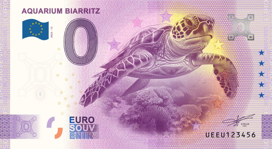 Aquarium Biarritz Tortue