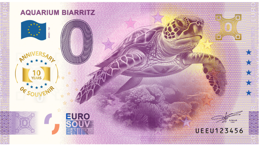 Aquarium Biarritz Tortue - 10Th ANNIVERSARY