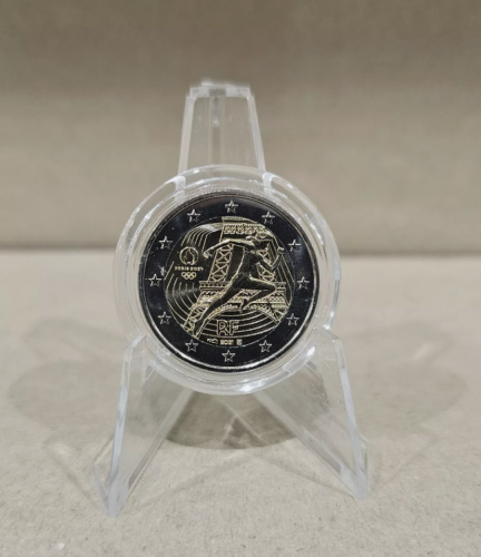 2 Euros Commémorative France 2021 Paris 2024 Sous Capsule