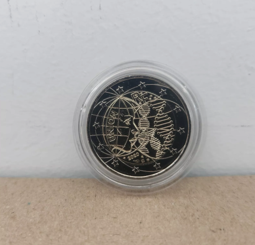 2 Euros Commémorative France 2020 Recherche Medicale BU sous Capsule