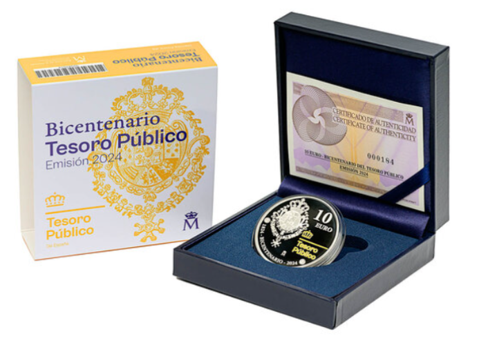 Coffret 10€ Euros Espagne 2024 Argent 925/1000 - ''Tesoro Publico''