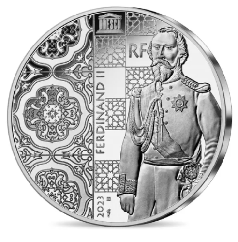 Coffret 10€ Euros Argent 999/1000 Palais National Pena 2023