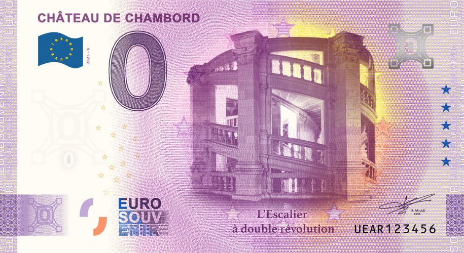 Escaliers Chateau de Chambord