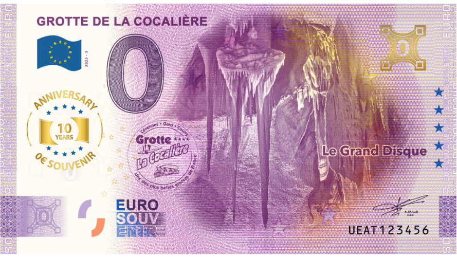 Grotte de la Cocalière - 10Th ANNIVERSARY