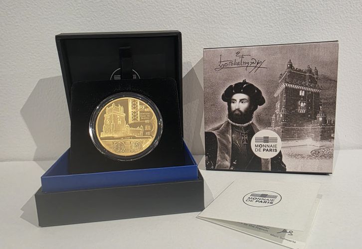 Coffret 200€ Euros Or Gold 999/1000 Tour de Belem / Vasco de Gama 2019 1 Oz