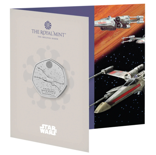 Coincard 0.5 Pound Bu 2024 Royaume Uni Star Wars X-Wing