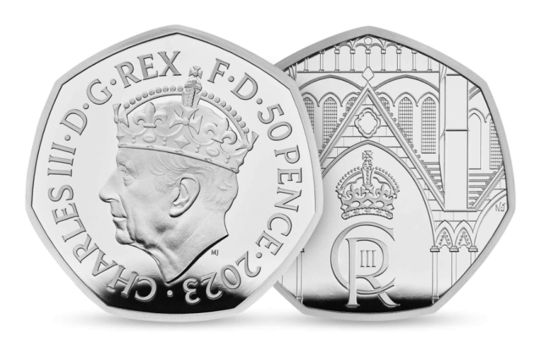 Coffret 0.5 Pound Argent 925/1000 Royaume Uni 2023 Coronation Charles III 8g