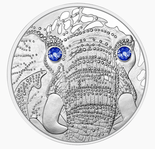 Coffret 20€ Euros Argent 925 Autriche Elephant Swarovski 2022