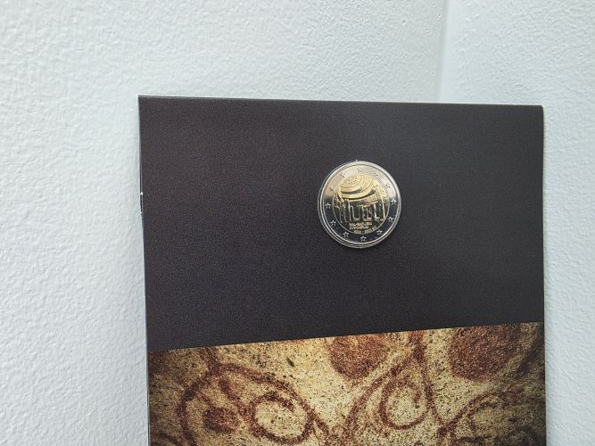 Coincard 2€ Euros Commémorative Malte 2022 Temple Hal Saflieni Hypogeum