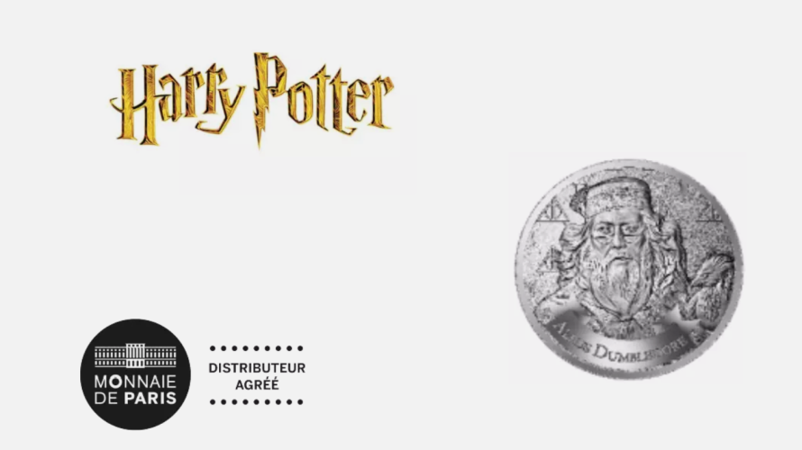 Mini-Médaille Monnaie de Paris 2021 Harry Potter - Dumbledore