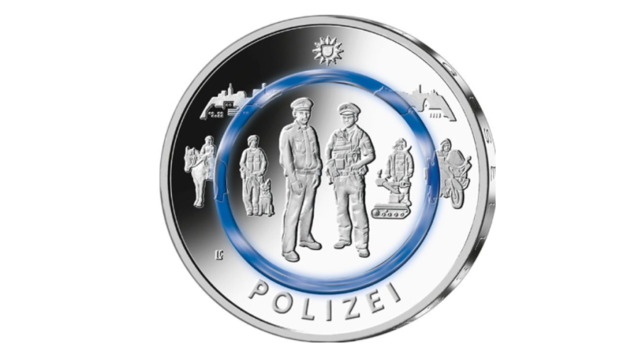 10€ Euros Commémorative Allemagne 2024 - Police Polizei