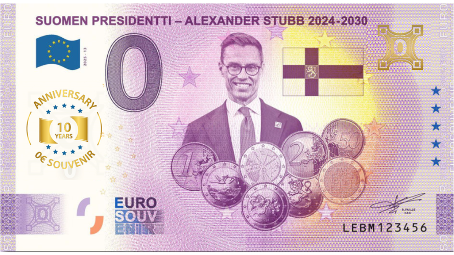 Suomen Presidentti - Alexander Stubb - 10Th ANNIVERSARY