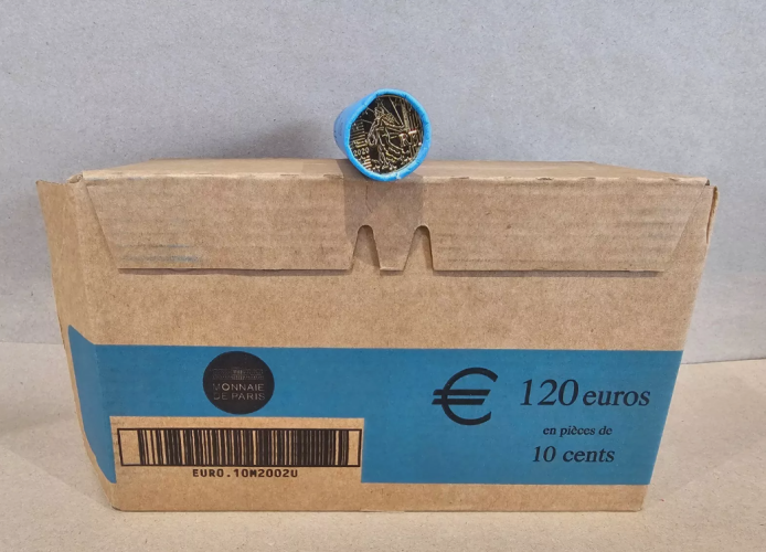 Rouleau 40 x 10 Centimes Euros France 2020 Semeuse NEUF