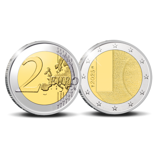 2€ Euros Commémorative Finlande 2025 "Diplomatie"