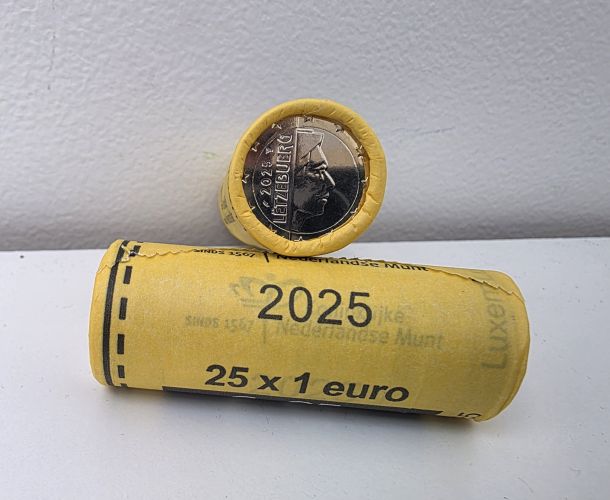 Rouleau 1€ Euros Luxembourg 2024 de Banque