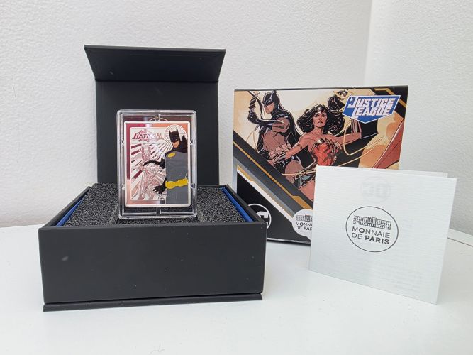 Coffret 10€ Euros Argent 999/1000 DC Comics Batman 2025