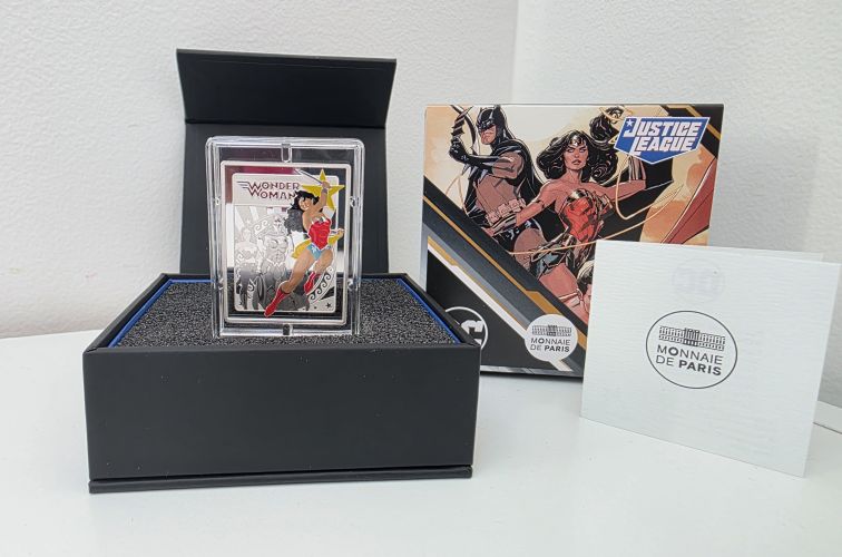 Coffret 10€ Euros Argent 999/1000 DC Comics Wonder Woman 2025