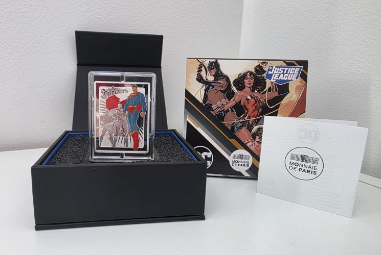 Coffret 10€ Euros Argent 999/1000 DC Comics Superman 2025