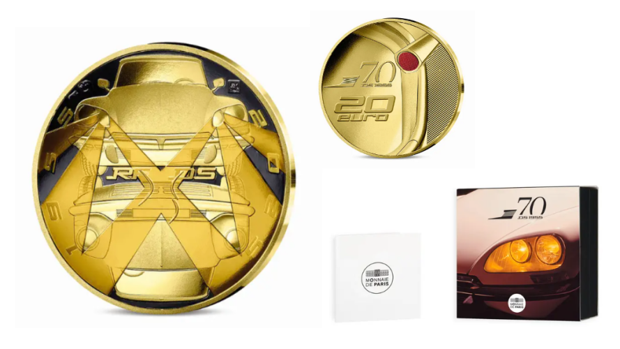 Coffret 20€ Euros Or Gold 999/1000 - Collection DS 2025 - 1/10 Oz