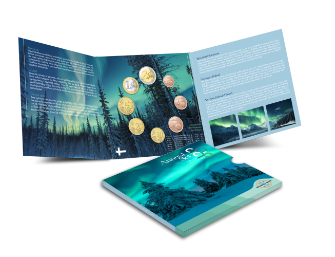 Coffret Série BU Euros Finlande 2025 8 pièces - 1 Centimes à 2€