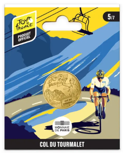 Mini-Médaille Monnaie de Paris 2025 Tour de France 5/7